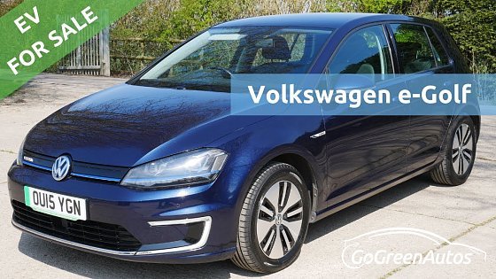 Video: For sale: 2015 Volkswagen e-Golf, 100% electric &amp; zero emission