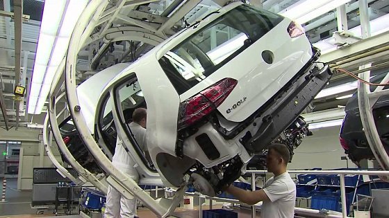 Video: VW eGolf Production in Wolfsburg