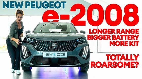 Video: WHAT&#39;S NEW ? Peugeot e-2008 all electric SUV - ALL the key improvements