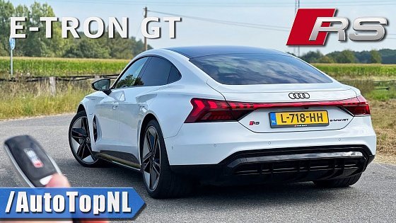 Video: AUDI RS E Tron GT | REVIEW on AUTOBAHN [NO SPEED LIMIT] by AutoTopNL