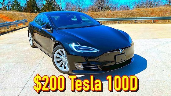 Video: How I got a 2019 Tesla Model S 100D Long Range for $200 + 0-60 Pulls!!