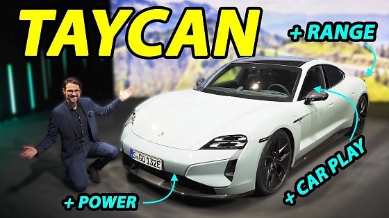 Video: 2024 Porsche Taycan facelift REVIEW - even quicker in acceleration and recharging!
