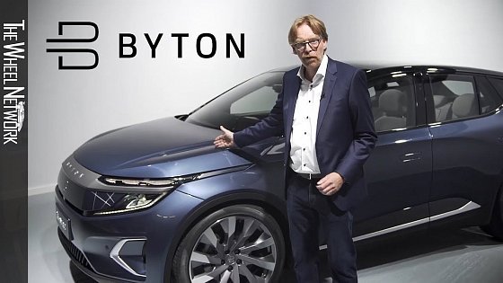 Video: Byton M-Byte Product Introduction (IAA 2019 Production Version)