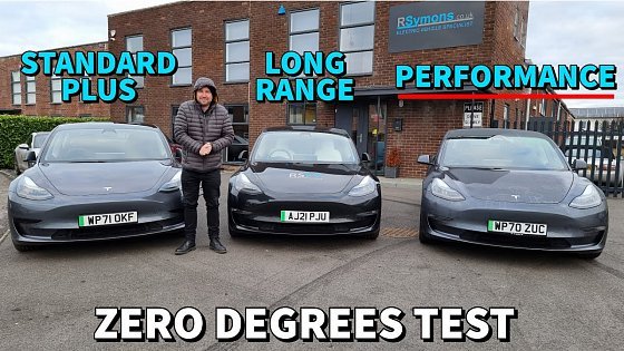 Video: New Tesla Model 3 Standard LFP v Long Range v Performance - real world range and charge compared!