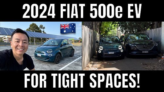 Video: 2024 Fiat 500e La Prima EV 42kWh Australia Range Test Handling Review