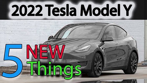 Video: 2022 Tesla Model Y 5 NEW Features