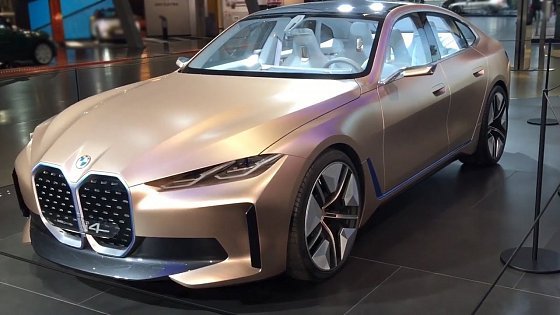 Video: New 2024 BMW i4 | The Gold BMW - Luxury Interior
