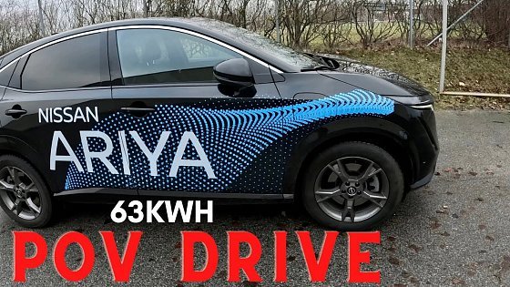 Video: 2023 Nissan ARIYA 63 kWh | POV Drive | 0-100 km/h | Top Speed