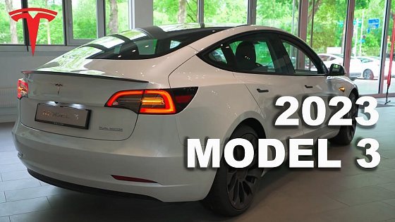 Video: 2023 Tesla Model 3 Review With All New Updates