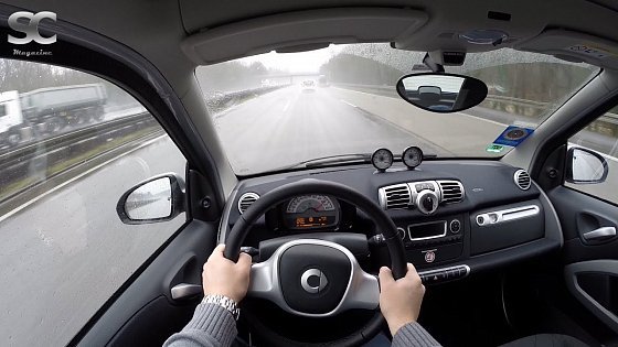 Video: Smart fortwo electric drive on German Autobahn - POV Top Speed Drive