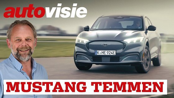 Video: Mustang temmen | Ford Mustang Mach-E (2021) | Autovisie