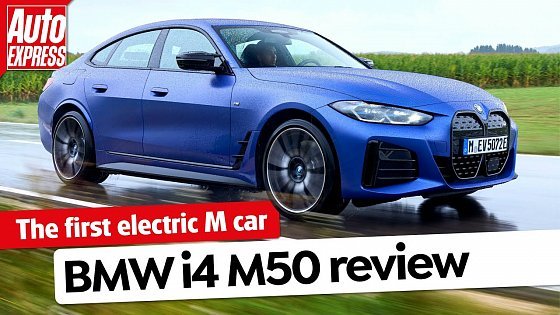 Video: NEW BMW i4 M50 review: how much fun is an electric M car? | Auto Express