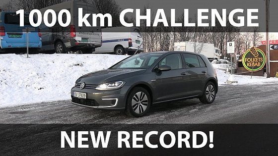 Video: VW e-Golf 1000 km challenge