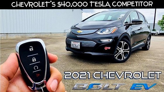 Video: 2021 Chevrolet Bolt EV: Start up &amp; Full Review