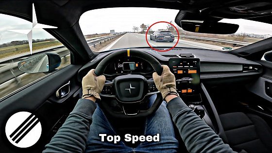 Video: POLESTAR 2 408HP TOP SPEED DRIVE ON GERMAN AUTOBAHN 