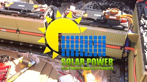 Video: 33 Kwh Of Solar Battery DIY POWERWALL - Full Teardown Chevy Volt 2013