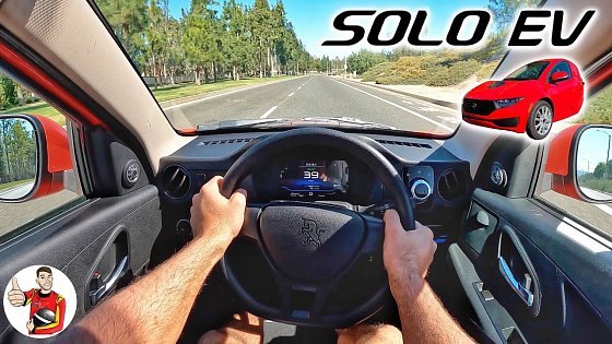 Video: The $18K Solo EV is an Escaped Theme Park Ride - For Better or Worse (POV Drive Review)