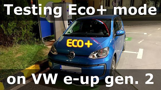 Video: Testing range on Volkswagen e-up 2020 on Eco+ mode