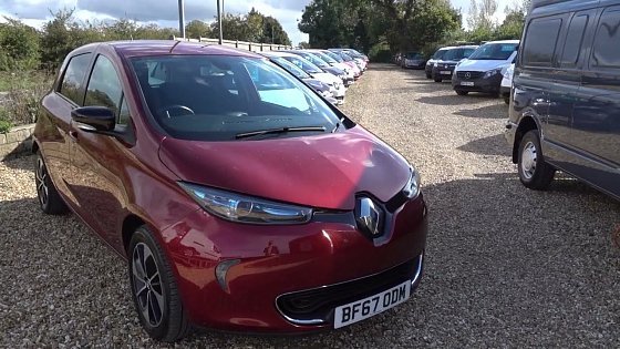 Video: Renault Zoe R90 41kWh Dynamique Nav Hatchback 5dr Electric Auto (i) (92 bhp) - BF67 ODM
