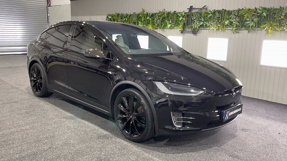 Video: 2018 Tesla Model X 75d Enhanced By Kingsbridge spec + 7 seat white premium + 22s + S/zero +Autopilot