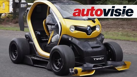 Video: Renault Twizy RS F1 vs. Megane RS - by Autovisie TV