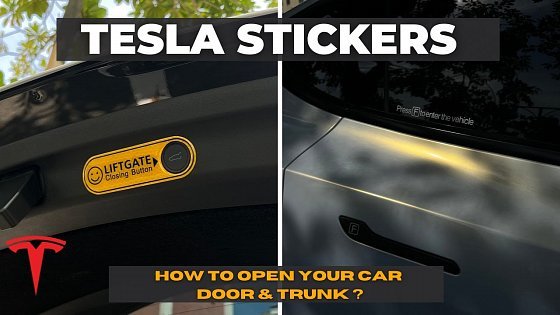 Video: Ultimate Guide to Tesla Stickers: Transform Your Ride with Creative Decals | Tesery