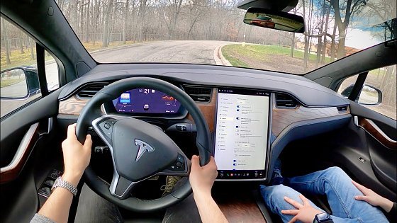 Video: 2019 Tesla Model X Standard Range - POV First Impressions
