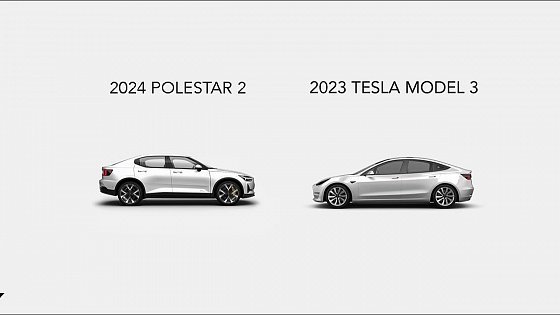 Video: Polestar 2 vs Tesla Model 3 | 2023 BATTLE FOR THE TOP SPOT !