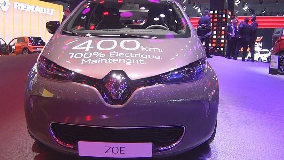 Video: Renault ZOE Limited Edition One R90 (2017) Exterior and Interior