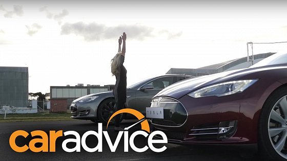Video: Tesla Model S P85D v Model S P85+ Drag Race