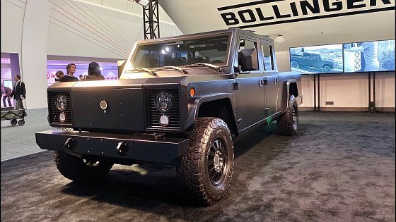 Video: 2021 Bollinger B2 Electric Pickup Truck First Look (No Talking)