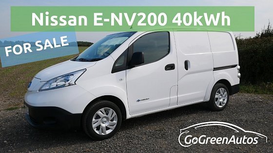 Video: For sale: 2019 Nissan E-NV200 Acenta 40kWh electric van