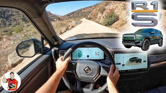 Video: The Rivian R1S Takes 3-Row SUVs Out of Bounds, Where Fun Begins (POV Drive Review)