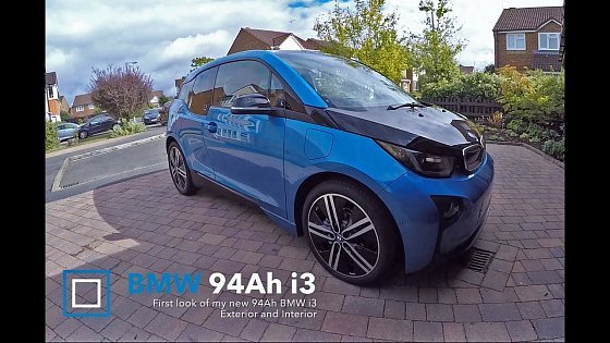 Video: 94Ah BMW i3 REX Video Exterior and Interior Tour - Protonic Blue