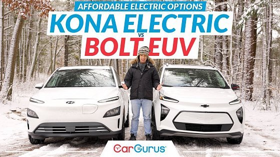 Video: Chevy Bolt EUV vs. Hyundai Kona Electric