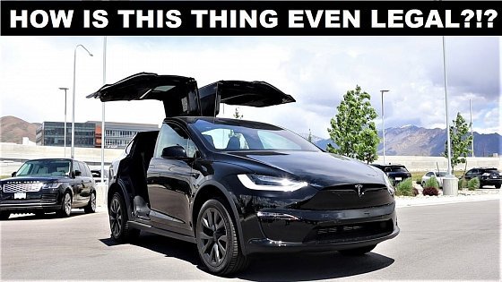 Video: 2022 Tesla Model X Plaid: What Insane Person Buys This?!?