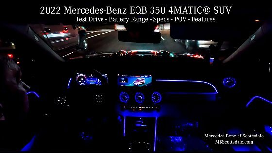 Video: 2022 Mercedes-Benz EQB 350 SUV Review Range Specs POV MB of Scottsdale