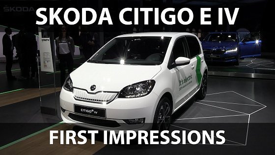 Video: Skoda Citigo e iV first impressions