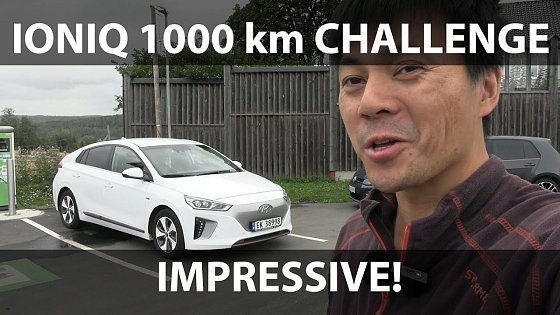 Video: Hyundai Ioniq 28 kWh 1000 km challenge
