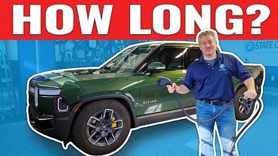 Video: How Long Does It Take To Charge A Rivian R1T and R1S?