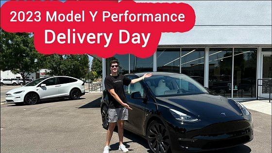 Video: 2023 Tesla Model Y Performance Delivery Day! My 7th Tesla