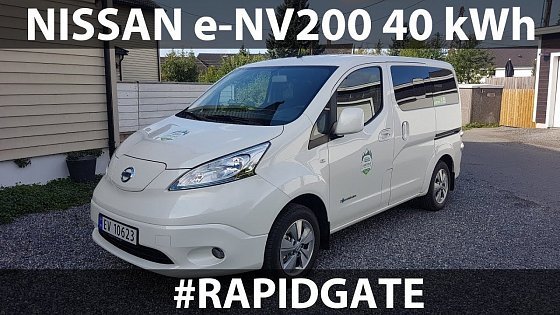 Video: Nissan e-NV200 40 kWh with rapidgate