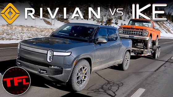 Video: Finally: The All-Electric Rivian R1T Takes On The World&#39;s Toughest Towing Test!