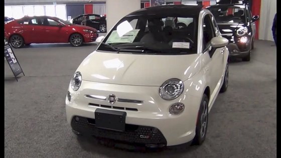 Video: 2013 Fiat 500E Battery Electric Car: Exterior, Interior