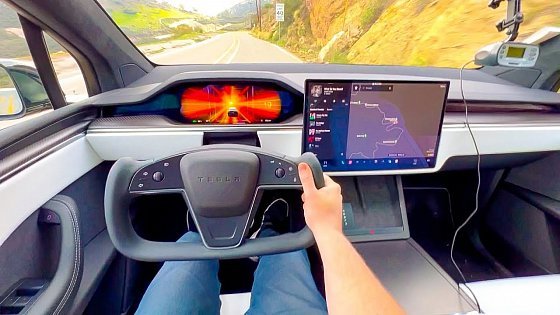 Video: Tesla Model X Plaid POV Drive Review *0-60mph 2.3s!!*
