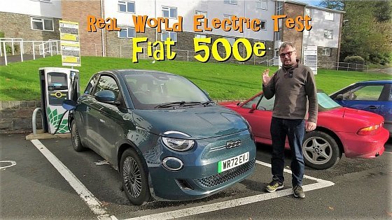 Video: Fiat 500e Real World Electric Road Test - Is it any good in rural Wales? With bonus furniture...
