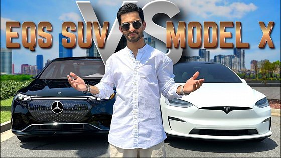 Video: Tesla Model X vs Mercedes EQS SUV | Which Premium Electric SUV Wins?!