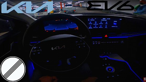 Video: 2021 Kia EV6 Long Range RWD(229HP)-POV Driving on German Autobahn|0-100|Top Speed|
