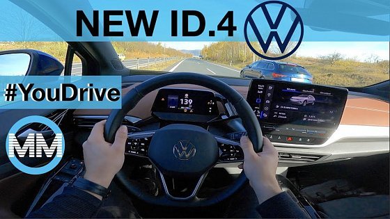 Video: Volkswagen ID.4 Pro (150 kW) - POV Test Drive + Acceleration 0-160 km/h