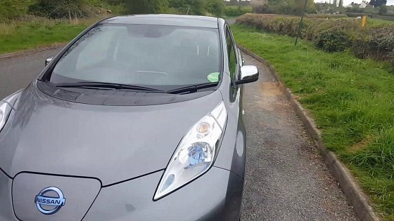 Video: Nissan leaf 24kwh 6.6 Acenta for sale in Leicestershire
